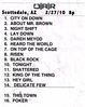 Setlist Scan